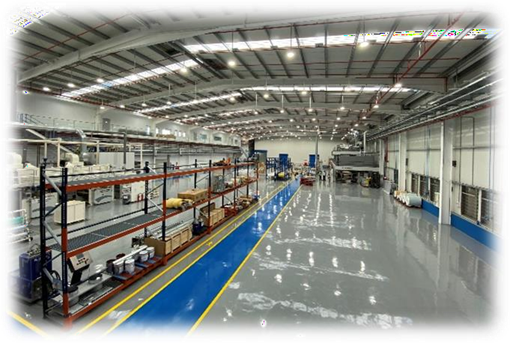 Unas instalaciones vistas desde el interior.